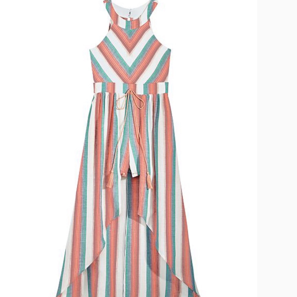 Striped Multicolor Jumpsuit